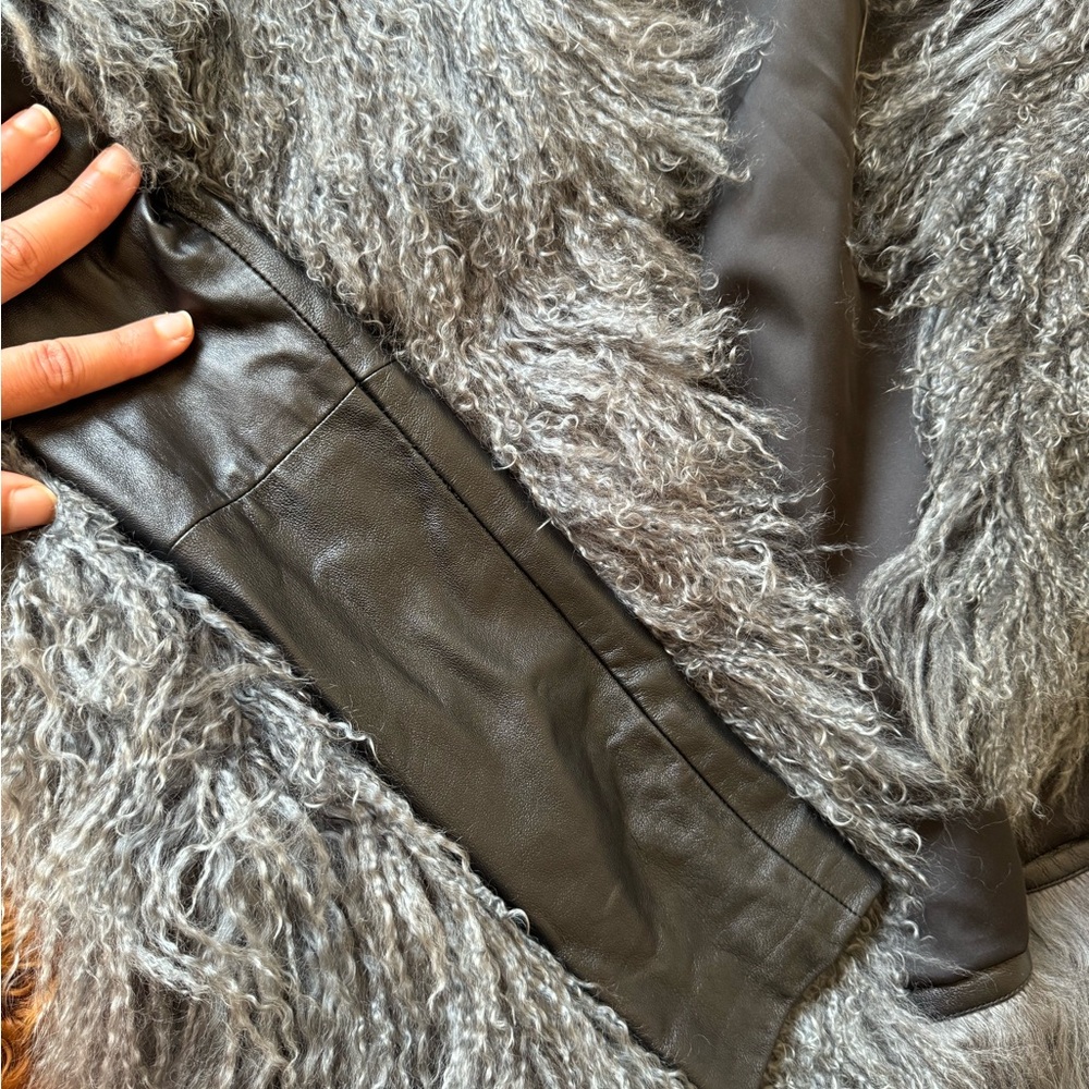 Shearling jacket - Picture 3 of 4